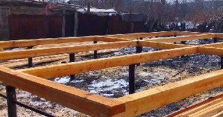 Пол на винтовых сваях Арсеньев цена от 15806 руб.